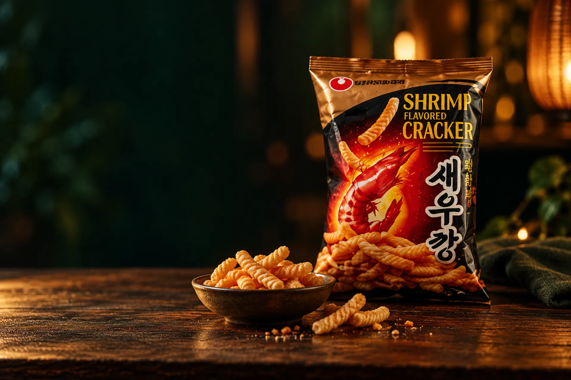 Salgadinho de Camarão Hot 75g