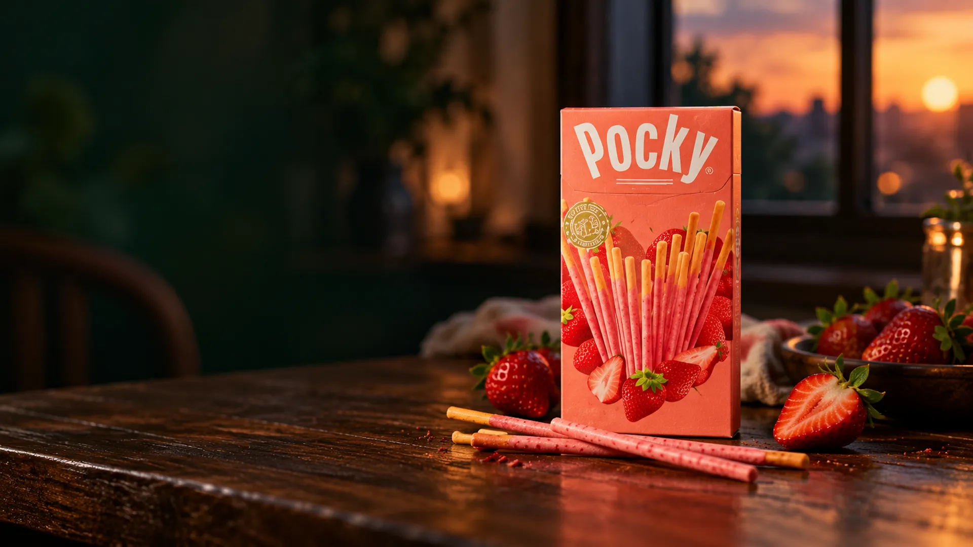 Pocky Morango 41g